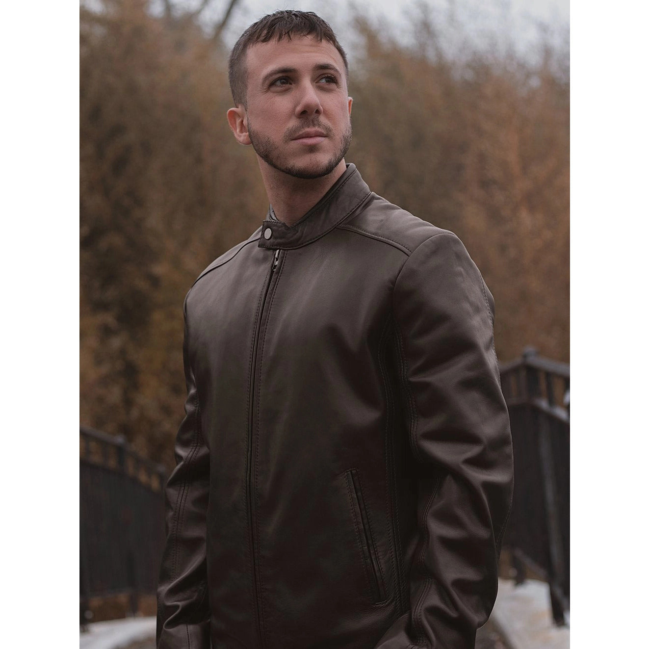 Blake Mens Leather Jacket