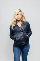 Remy - Women's Vegan Faux Leather Jacket