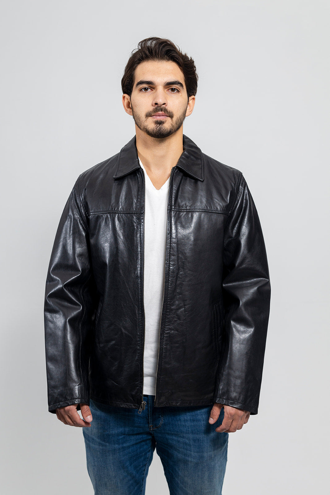 Indiana Mens Leather Jacket