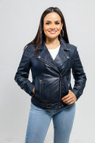 Chloe Womens Fashion Leather Jacket