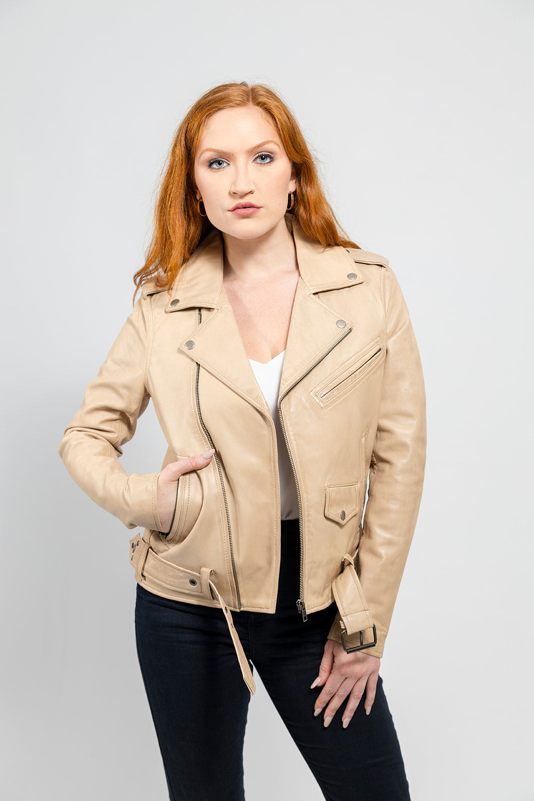 Rebel Womens Leather Jacket