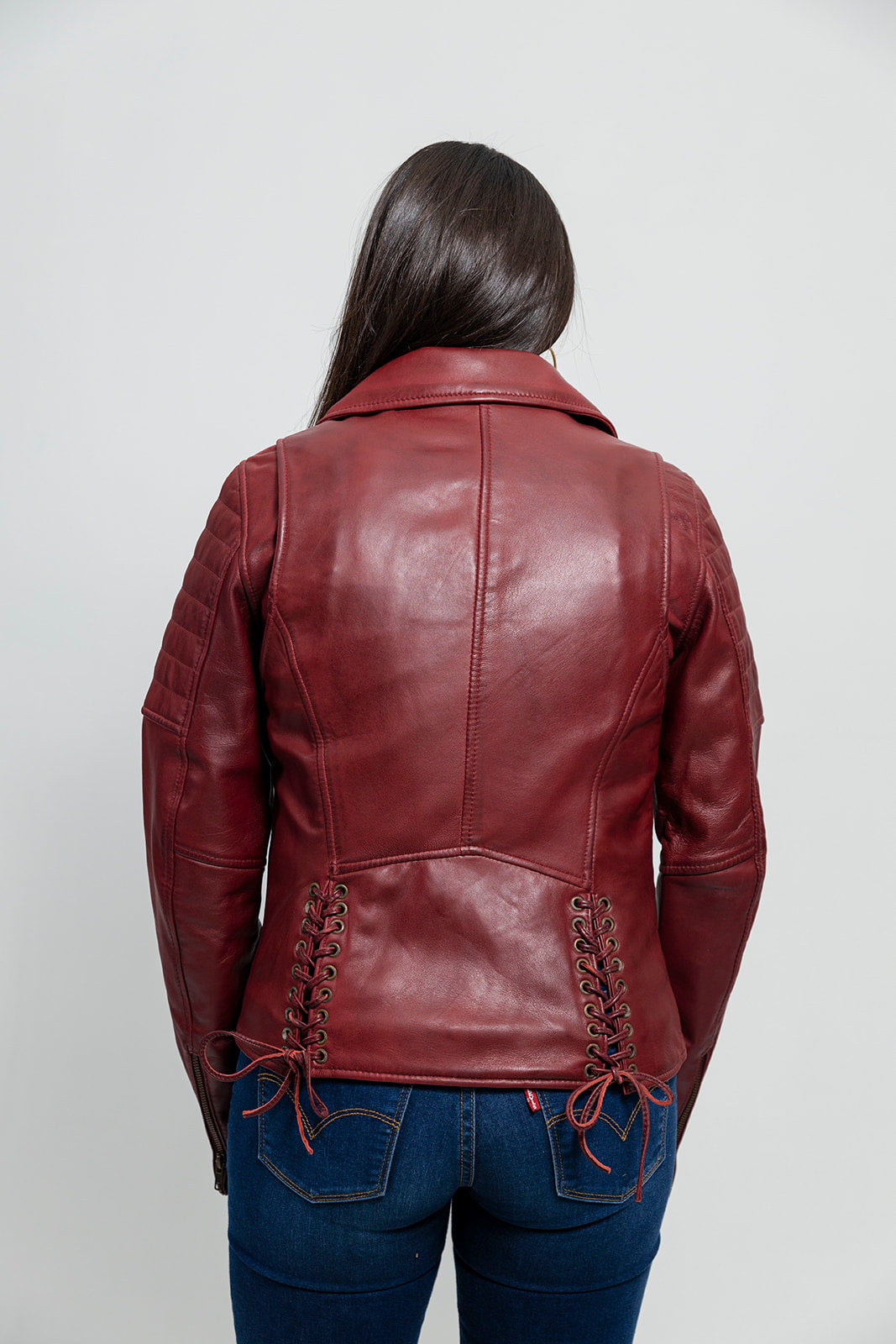 Princess Fashion Lambskin Leather Jacket