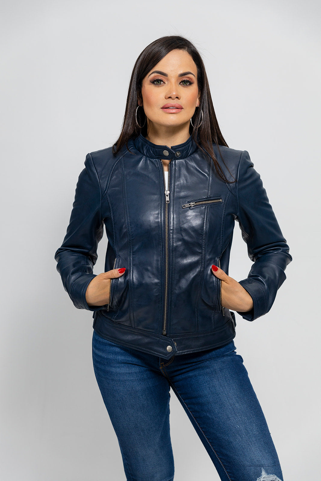 Favorite Women's Fashion Leather Jacket