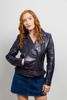 Chloe Womens Fashion Leather Jacket