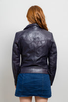 Chloe Womens Fashion Leather Jacket