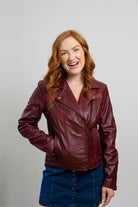 Betsy - Women's Fashion Lambskin Leather Jacket