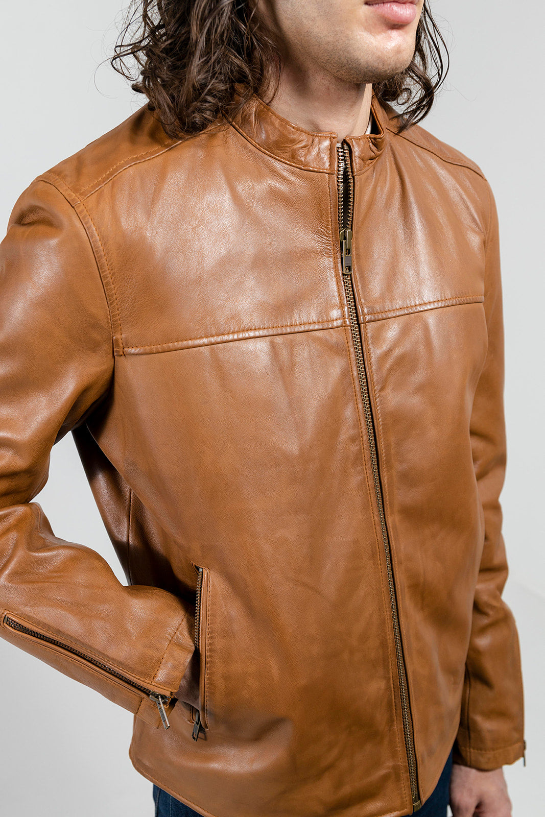 Grayson Leather Jacket Men's Leather Jacket 