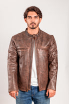 Maine Mens Leather Jacket Men's Leather Jacket Whet Blu NYC