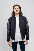 Mens Varsity Bomber Jacket Men's Varsity Bomber Jacker 