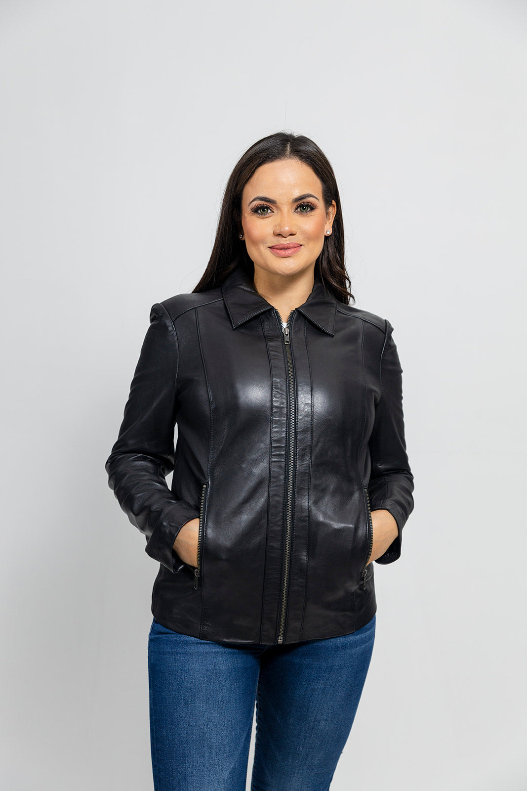 Patricia Womens Fashion Leather Jacket Women's Leather Jacket