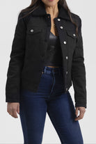 Samantha Women's Vegan Faux Leather Jacket