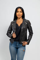 Stephanie Womens Leather Jacket Women's Leather Jacket