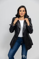 Traci Leather Trench Coat Women's Leather Jacket